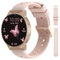RifePhi Reloj Inteligente Mujer con Llamadas, 1.27 TFT Smartwatch con Bluetooth, Ciclo Femenino/24H Pulsometro/Monitor de Sueño/120 Modos Deportivos Calorías, IP68 para iOS Android (Rosa)