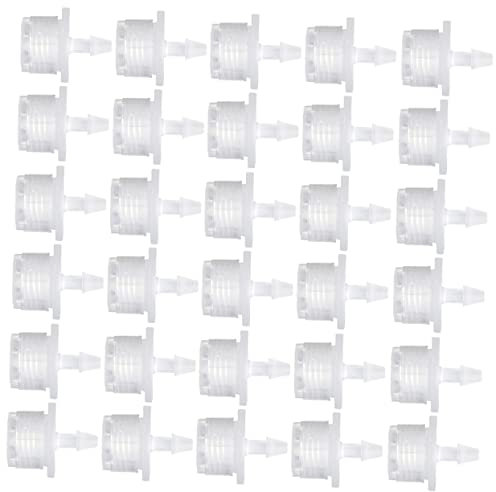 FONDOTIN 100 Goteros de Riego por Goteo para Plantas Compensación de Presión, Material Pp Resistente, No Se Deforman ni Rompen, Ideales para Espacios Verdes y Cultivo