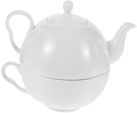 iplusmile Tetera De Madre Hijo De Porcelana China con Taza Tetera para Té De Sueltas y Té Floreciente Elegante para Uso Doméstico