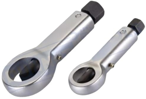 Dunnet Tools Nut Splitter Tool Set | Heavy Duty for Removing Stuck, Broken, Damaged, Rusted, or Corroded Nuts and Bolts | 2Pcs Splitting & Extraction Kit (12-16mm and 16-22mm)