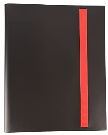 Binder per schede commerciali 9 tasche 20 pagine 360 ​​compartimenti di cartolina di grande capacità Collector Titolo della scheda Album Book per schede di dimensioni standard