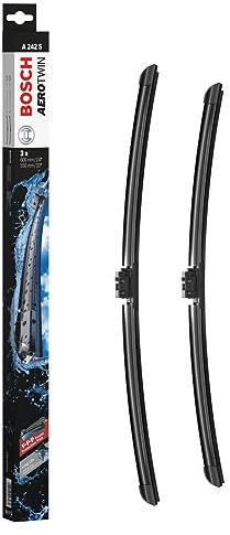 Tergicristalli Bosch Aerotwin A242S, Lunghezza 600mm/550mm, 1 set per parabrezza anteriore