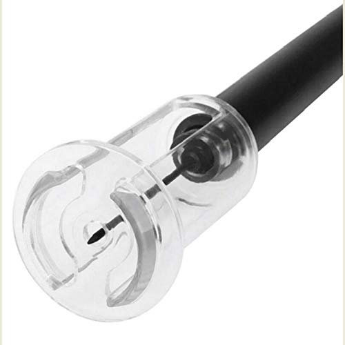 JZLL Abridor de Corcho para Vino, sacacorchos Profesional para Vino, fácil de Abrir, sacacorchos rápido, presión de Aire, Tapa de Botella, removedor de Corcho, Accesorios para Vino (Negro)