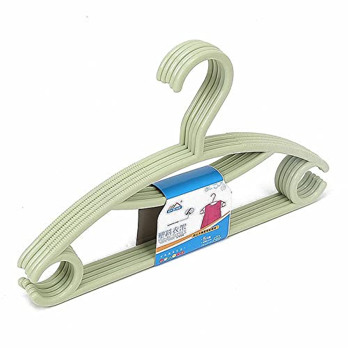 HOBIRD 10 Packplastik Kinderkleiderbügel Plastikkleiderbügel für Kinderkleidung mit Rockhosenbar (31 cm x 19,3 cm)