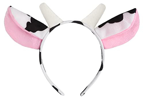 WLLHYF Animals Headband, Animal Costume Christmas Cute Animals Ear Xmas Hair Band Party Cosplay Costume Hair Hoop Accessories New Year Headwear for Kids and Adults