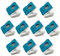 VCA-ADB95 Lot de 10 sacs à poussière compatibles avec aspirateur sans fil pour Samsung Besoke Jet - Sacs de rechange jetables de grande capacité - Ensemble d'accessoires tout-en-un pour station de