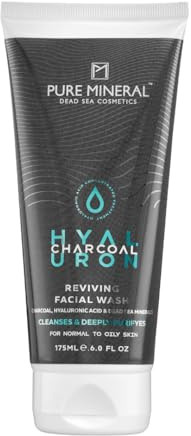 PURE MINERAL - Revitalisierender Gesichtsreiniger mit Aktivkohle - 175ml | Die Gesichtsreinigung mit Aktivkohle entfernt Unreinheiten und überschüssigen Talg und erfrischt die Haut.