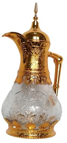 Elegante Set Da Tè E Caffè in Stile Arabo per L'hosting, oro