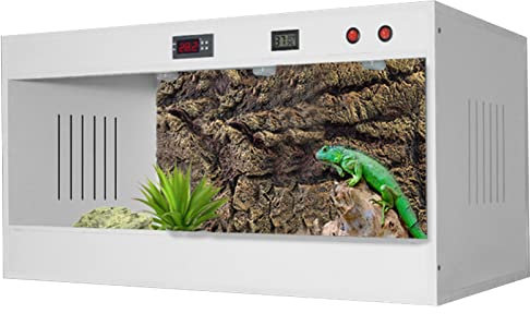 Terrarium für Reptilien-Terrarium, für Eidechse, Gecko, Schildkröte, Python, großes hohes und breites Gehege für Schlangen-, Bartdrachen-Chamäleon