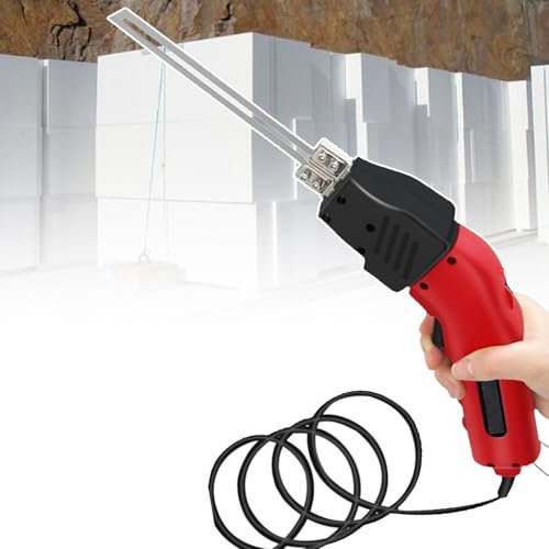 Taglierina Schiuma Calda, Utensile Per Taglio Polistirolo Professionale, Taglierina Schiuma Calda Elettrica 200W/250W, Con 2 Lame E Accessori Per Scanalatura Circolare, Scanalatura Quadrata,KS250-110V