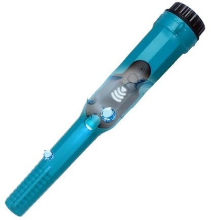 Détecteur Détecteur de métaux Pinpointer entièrement étanche IP68 avec écran LCD, pointeur de Broche sous-Marin Haute sensibilité Tresor Detector(Blue HS-16)