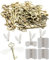 TPZORJX 80 pièces Ensemble de Pendentifs à Clé Antiques Vintage Décoratifs, 40pcs Clés Volantes Charmes, 40pcs Ailes de Libellule, pour DIY Colliers Clés Artisanales