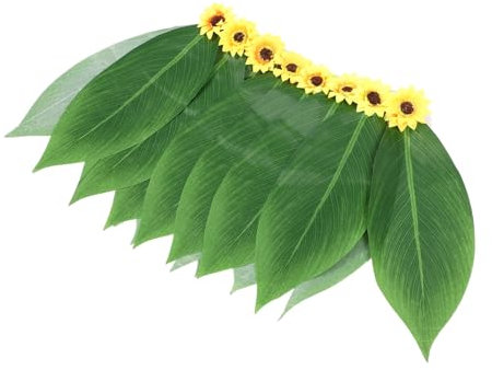 OATIPHO 1satz Hawaii Party Blumenkranz Und Grasrock Bunte Dekoration Für Tropische Luau Feiern Inklusive Blumenkette Und Haarband Für Familienevents