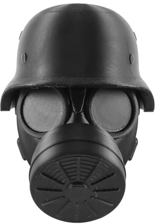 Gorise Abdeckkappe Für Anhängerkupplung, Lustige Gasmaske Helm Anhängerkupplungsabdeckung, Anhängerkupplung Schutzkappe, Auto Deko Zubehör Schwarz