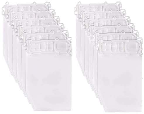 miro service12 sacchetti compatibile per aspirapolvere folletto vk135-136