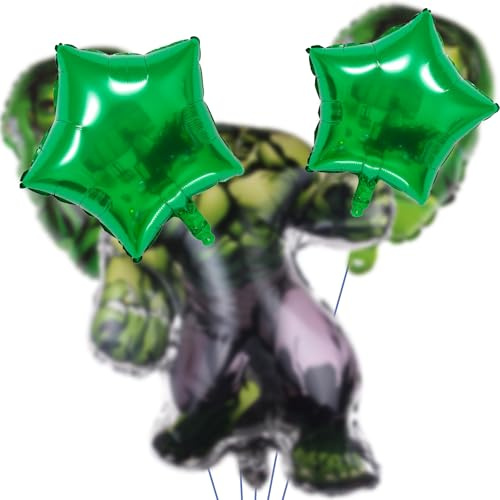 5 Pcs Cartoon Luftballon, WlsqDE Ballon, Geburtstagsdeko Luftballons | Geburtstag Kit, Ballon Party Deko, Folienballon, für Geburtstag Party Dekoration
