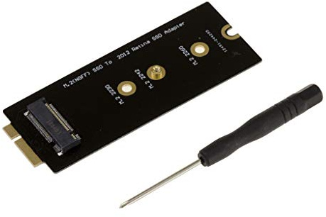 KALEA-INFORMATIQUE M2 zu MAC PRO 2012 Adapter, um EIN M.2 SSD anstelle des originalen 8+18-poligen SSD auf einem Mac PRO zu montieren.
