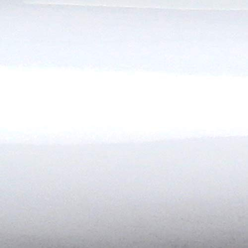 TipTopCarbon Möbelfolie selbstklebend Glanz Vinyl - langlebige Möbel Klebefolie Weiß 2m x 60cm - Klebefolie Küche - selbstklebende Folie Möbel - moderne Schrankfolie versch. Größen