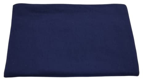 Kiran Fashion Solid Plain Jersey Scarf Wrap Hijab Stretchy Lycra Maxi (Navy Blue)