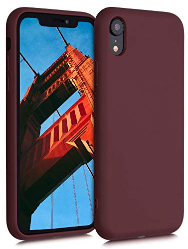 kalibri Case kompatibel mit Apple iPhone XR - Hülle Handy - Handyhülle Tawny Red