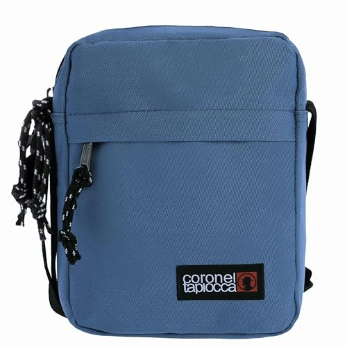 Tapiocca Coronel Urban, Sac Bandoulière Men's, 17,5x22x5,6, Bleu Clair