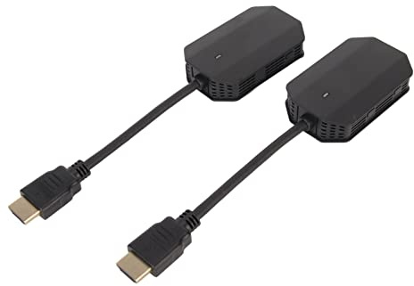 Transmetteur et Récepteur HDMI sans Fil, Kit D'extension D'affichage sans Fil WiFi 4K 2,4/5 GHz, Mise en Miroir D'écran Audio Vidéo pour Moniteur, Projecteur, HDTV, Plug and Play