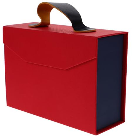 NAMOARLY Geschenkverpackungsbox Tragbarer Geschenkkoffer Geschenkbox Mit Deckel Mehrzweck-geschenkbox Wiederverwendbare Geschenkbox Für Hochzeitsgäste