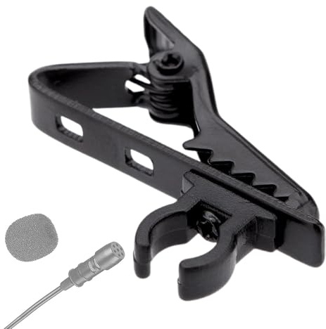 Clip On Microphone Wireless Wireless Portable Lightweight Audio Accessories | Mike Tie Clip for Recording Video Conferencing