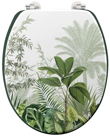 douceur d'intérieur Sedile WC Verde, 37 x 45,5 cm