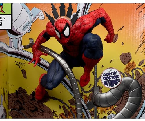 McFarlane Toys - Marvel Spider-Man Coleccionable a Escala 1:6 con Escena y cómic (Marvel Tales #223)