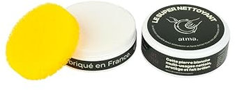 ATMA - Super Nettoyant Naturel à la Pierre d'Argile Blanche – Élimine Graisse, Calcaire et Taches Rebelles – Multi-Usages sur Métaux, Plaques et Surfaces - Haute Efficacité – Fabriqué en France