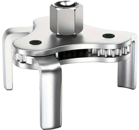 CABLEPELADO Extractor de Filtros de Aceite Ajustable – Herramienta Profesional Compatible con Filtros de Aceite de Diversas Marcas y Modelos de Vehículos