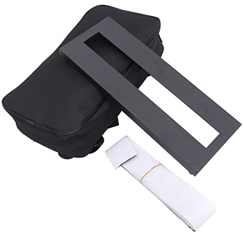LOLIPPYY Pedalboard für E-gitarre Halterung für Effekte Aluminiumlegierung und Oxford Gewebe Geruchlos für Gitarristen