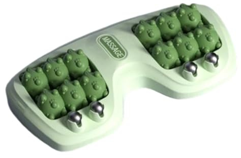 Rodillo de masaje de pies | Masajeador de pantorrillas para relajación muscular | Rodillo portátil para cadera y espalda pies en deportes, fitness, yoga, viajes, hogar para todos