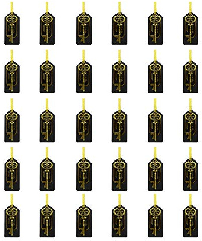 Abrebotellas con forma de llave retro, herramienta para abrir botellas de boda, abrebotellas de cerveza de aleación de zinc con diseño vintage, mini abrebotellas de llavero para (Paquete de 30