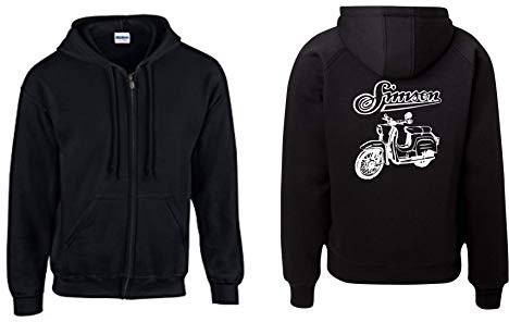 Textilhandel Hering Jacke - Simson + Schwalbe (Schwarz, XXL)