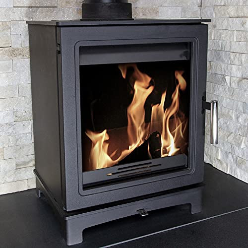Mi-Fires Skiddaw 5kW Freestanding Wood Burning Stove Eco Steel Defra Black
