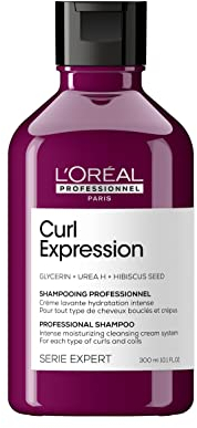 L'Oréal Professionnel Haarshampoo für welliges und lockiges Haar, Serie Expert, Curl Expression Intense Moisturizing Cleansing Cream, 300ml
