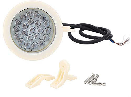 UPQRSG Luci per Piscina, Lampadina LED Super Luminosa in PP Luci per Piscina Fuori Terra a Tenuta Completa Impermeabile, Luce per Piscina Subacquea Effetto Sicuro Ed Elegante, per Fontana, Grotta Cars