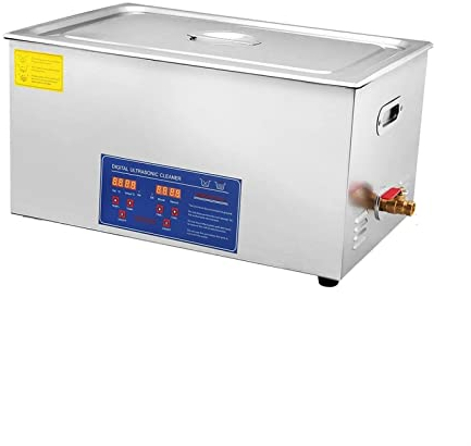 Pulitore ad ultrasuoni 2L 3L 6L 10L 15L 22L 30L Timer digitale Bagno in acciaio inossidabile Occhiali for gioielli Macchina for la pulizia dell'orologio(30L)
