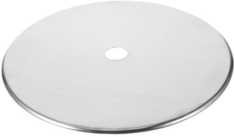SHOWERORO Edelstahl-induktionsherd-adapterplatte Induktionsherd-wärmeverteilerring Hot Pot-tischring Elektroherdplatte Induktionskochfeld-adapter Wärmeverteiler-induktionsplatte