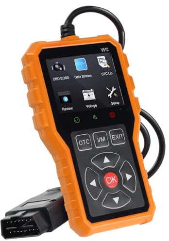 Herramienta de diagnóstico de Coche | 2 en 1 y borrar Datos de Error escáner de Fallos, Lector de código de fallo del Motor de Coche, Herramienta de escaneo de diagnóstico automotriz para la