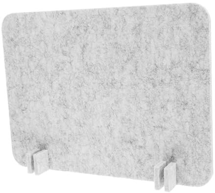 Uonlytech Deflector De Escritorio Respaldo De Escritorio para División De Ambientes Pantalla De Fieltro para Muebles De Oficina Panel Separador Aulas