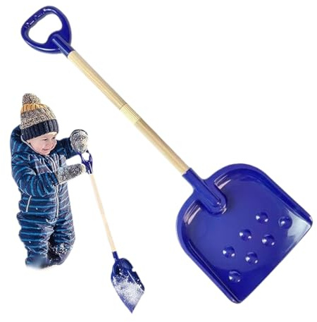 Generisch Pala per sabbia per bambini – Giocattolo leggero da spiaggia | Robusta pala da neve per giardino, sabbiera, neve e attività all'aperto