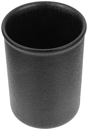 SMASOLO Barattolo Portautensili in Ceramica Bianca, Contenitore Portaposate e Porta Bacchette da Cucina, Organizer Multiuso per Utensili e Conservazione Quotidiana