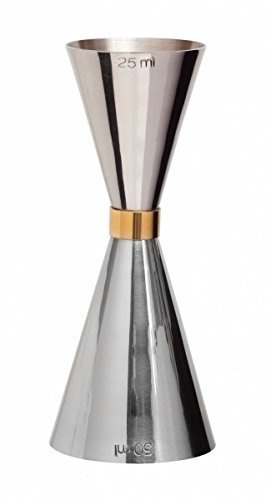 Mezclar Preciso Multi Jigger Stainless Steel Double Drink Cocktail Barware by Mezclar