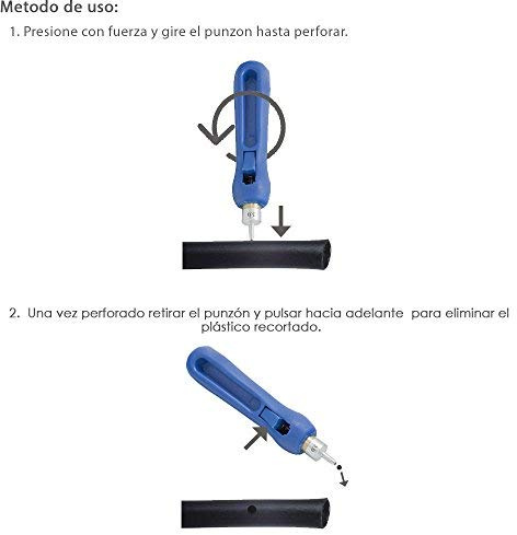 Punzon Para Tubos de Riego/Goteros/Goteos Ø 3 mm.