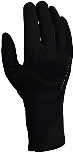 Nike Damen Shield Phenom Laufhandschuhe, Schwarz, S