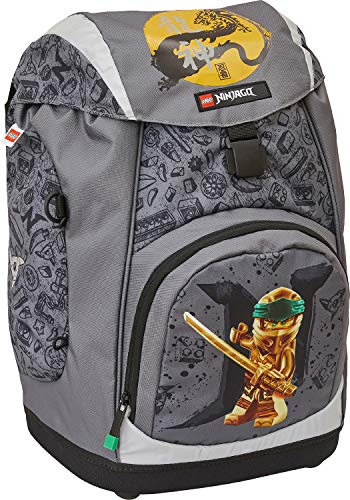 LEGO Nielsen School Bag 20193-2102, for Boy Backpack, grey, EU