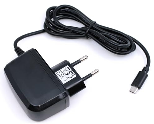Ladegerät für Bea-fon C160 C170 C220 C245 C70 SL360 Micro-USB 1A mungoo | Micro-USB, 1A, mit Kabel, für C160/C170/C220/C245/C70/SL360/SL495/SL595/SL640/SL645/SL720/SL860/X5, mungoo